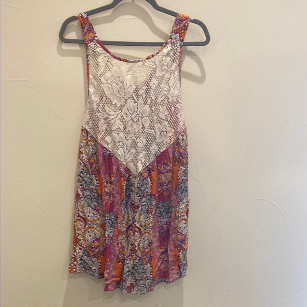 XS Free People Coune Me In Tunic/minidress